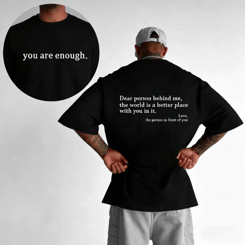 Home Security Companies Near Me - 2026年夏 メンズTシャツ 「Dear Person Behind Me