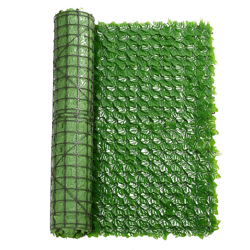 Home Security Fence - 人工ツタの葉のフェンス,緑の植物の装飾,プライバシースクリーン,パネル,偽の保護,家,屋外,庭の装飾,0.5x1 m, 2 m, 3m