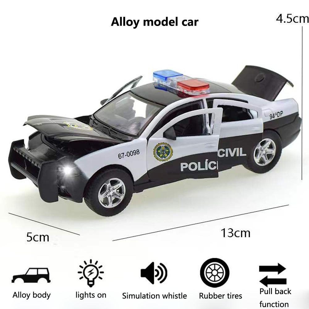 1:32 合金製充電式パトカーモデル ダイキャスト＆おもちゃ - Home Security Police のレビューと価格
