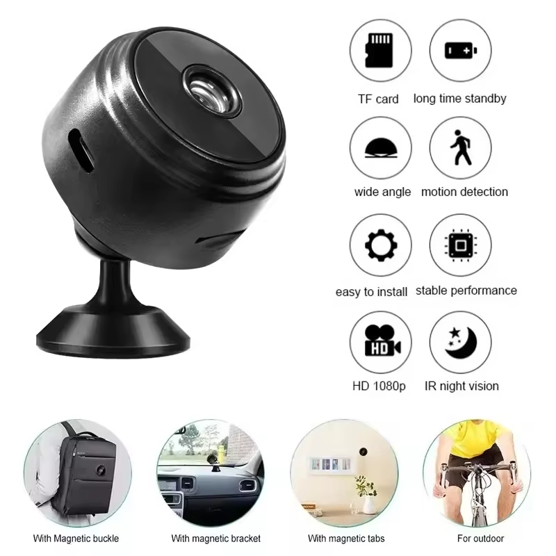 A9 ミニ WiFi HD 1080P セキュリティカメラワ - Home Security No Wifi Needed のレビューと価格