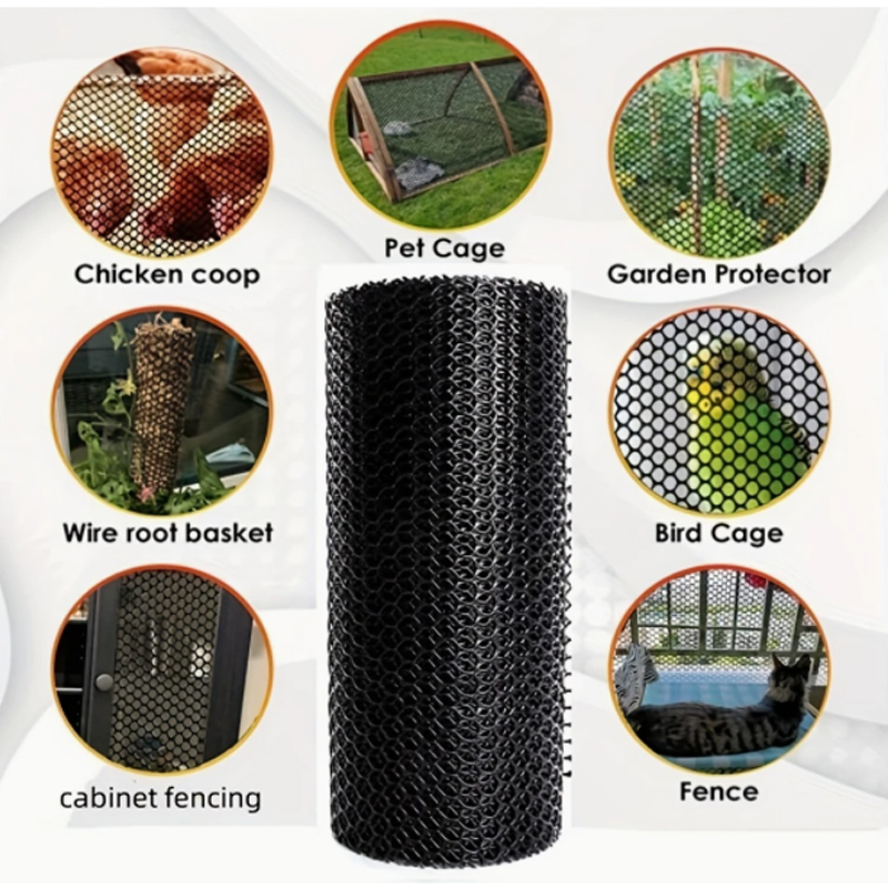 0.8cmの細かいメッシュPEチキンコープフェンスネット、植 - Home Security Fence のレビューと価格