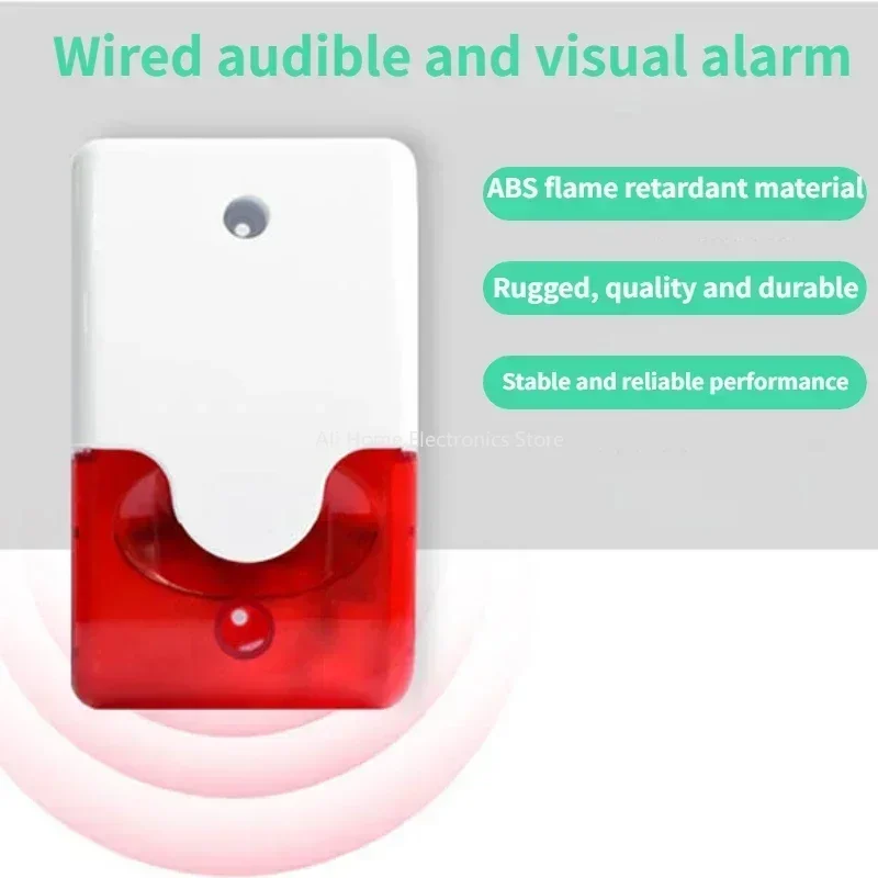 屋外のストロボサイレン、点滅アラームライトの配線、警察のサイ - Home Security Police のレビューと価格