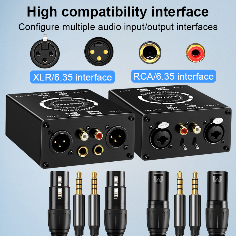 3ピン XLR/RCA/TS/TRS グランドループノイズア - Home Security Fence のレビューと価格