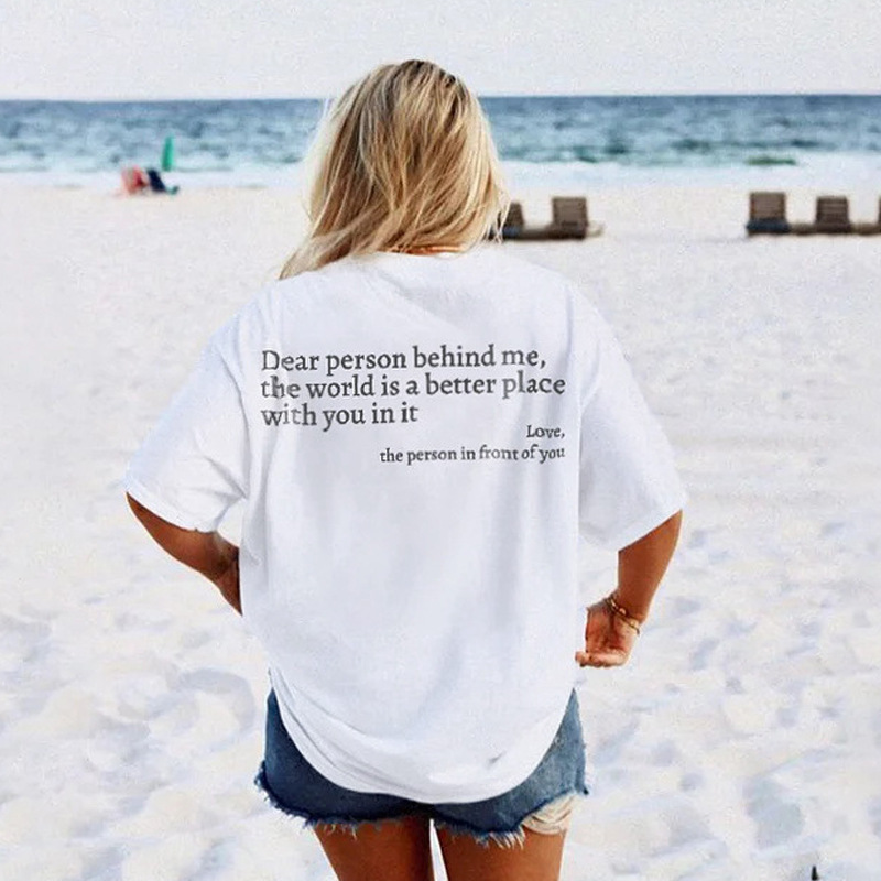 男性と女性のための美的文字がプリントされたTシャツ,半袖,ル - Home Security Companies Near Me のレビューと価格