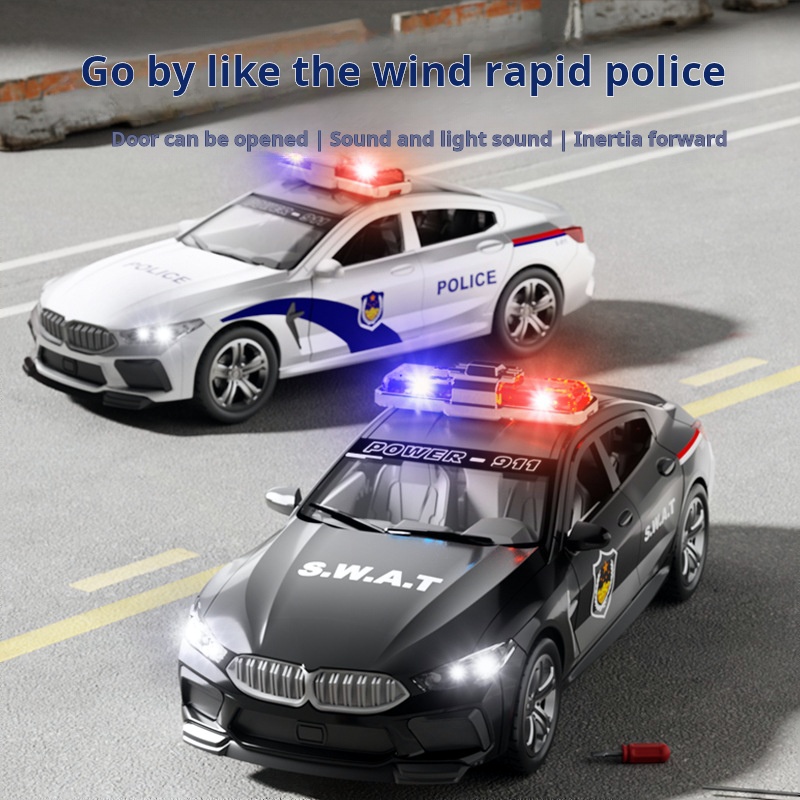 1:32 シミュレーション BMW M8 パトカー車モデルカ - Home Security Police のレビューと価格