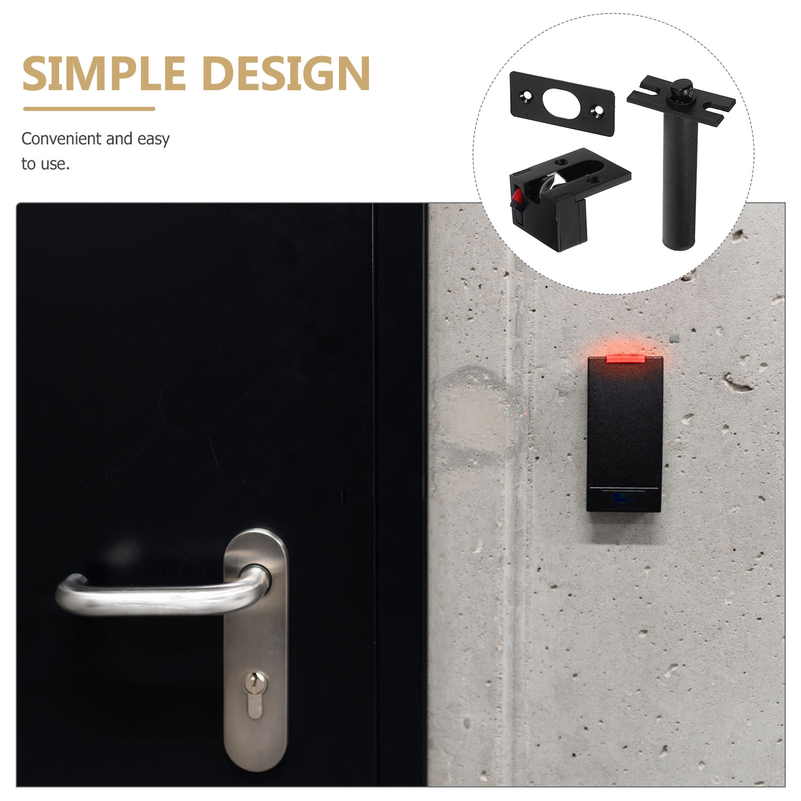 1 セット隠しステンレス鋼ドアチェーンロック盗難防止安全ガー - Home Security Front Door のレビューと価格