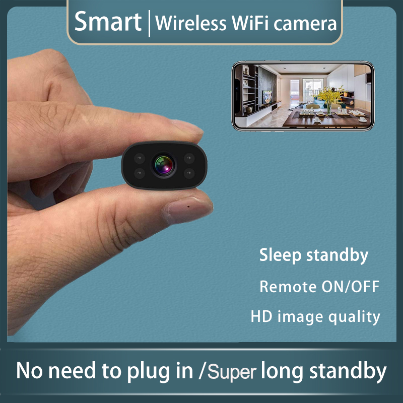ミニワイヤレスWiFiホームセキュリティカメラ、リモートモニ - Home Security Features のレビューと価格