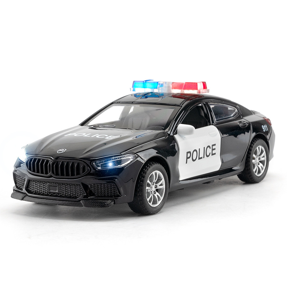 1:32スケールの車模型おもちゃ、2ドア開閉可能、音楽とライ - Home Security Police のレビューと価格