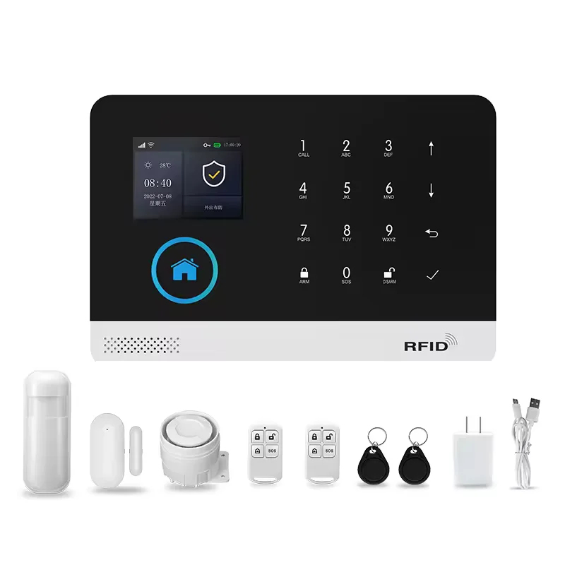 Tuyaスマートホームセキュリティアラームシステムキット A - Home Security Using Gsm のレビューと価格