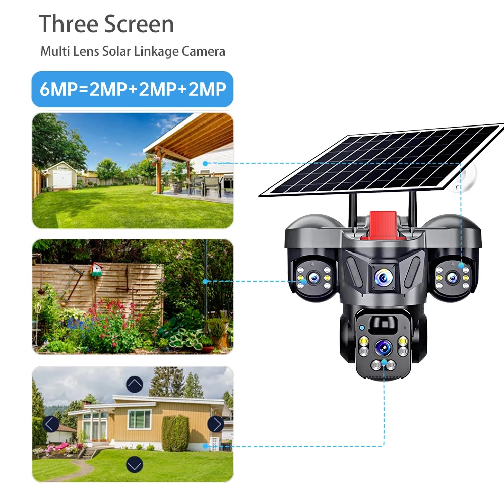 KERUI V380 Pro屋外PTZ 6MP WIFI 4 - Home Security Front Door のレビューと価格