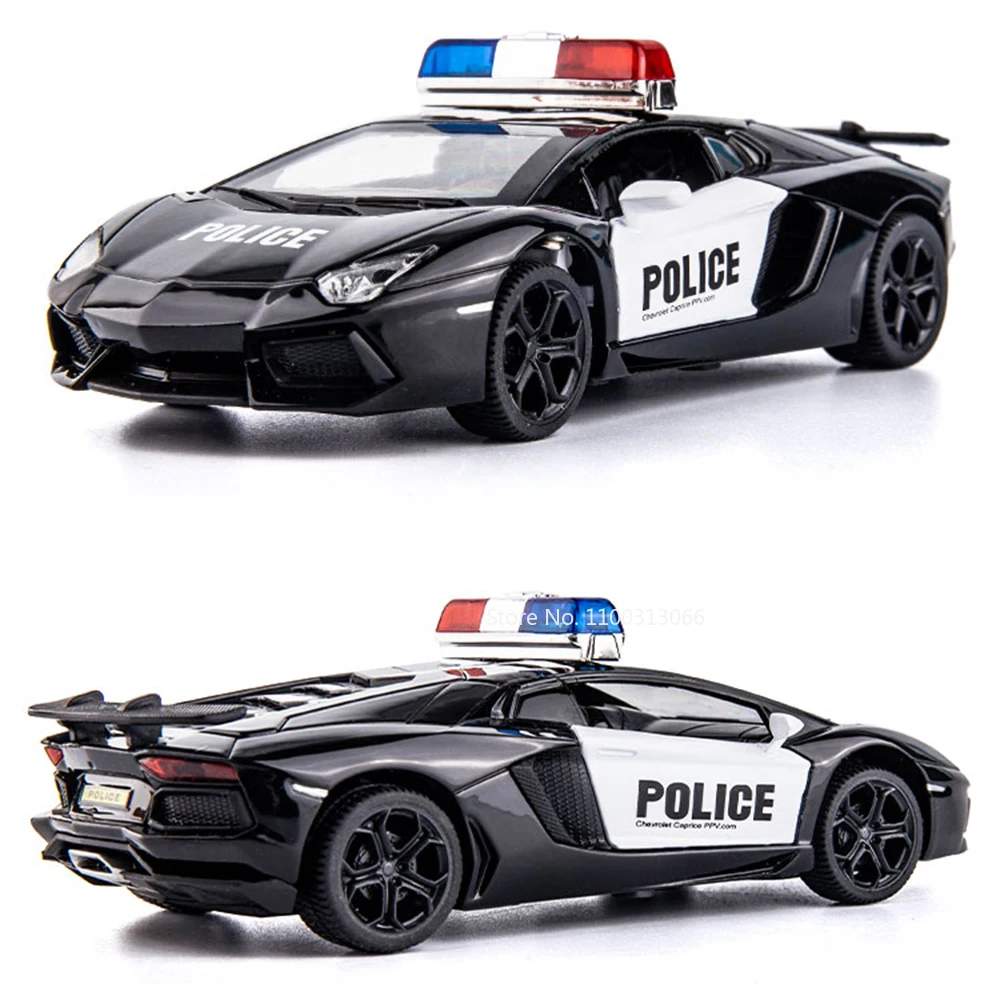 1:32 ランボルギーニ LP740 おもちゃのパトカー合金 - Home Security Police のレビューと価格