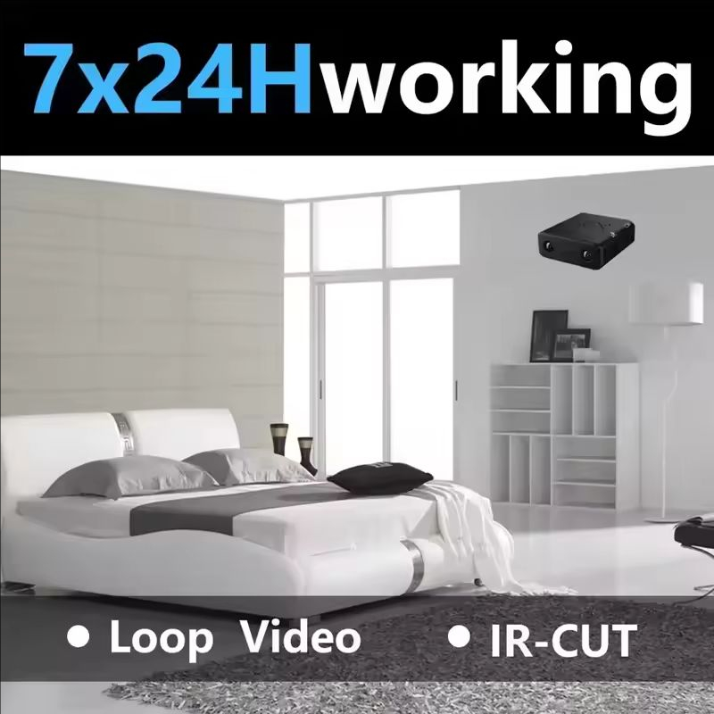 1080P HDミニWiFiカメラ XDワイヤーカメラ スマ - Home Security No Wifi Needed のレビューと価格
