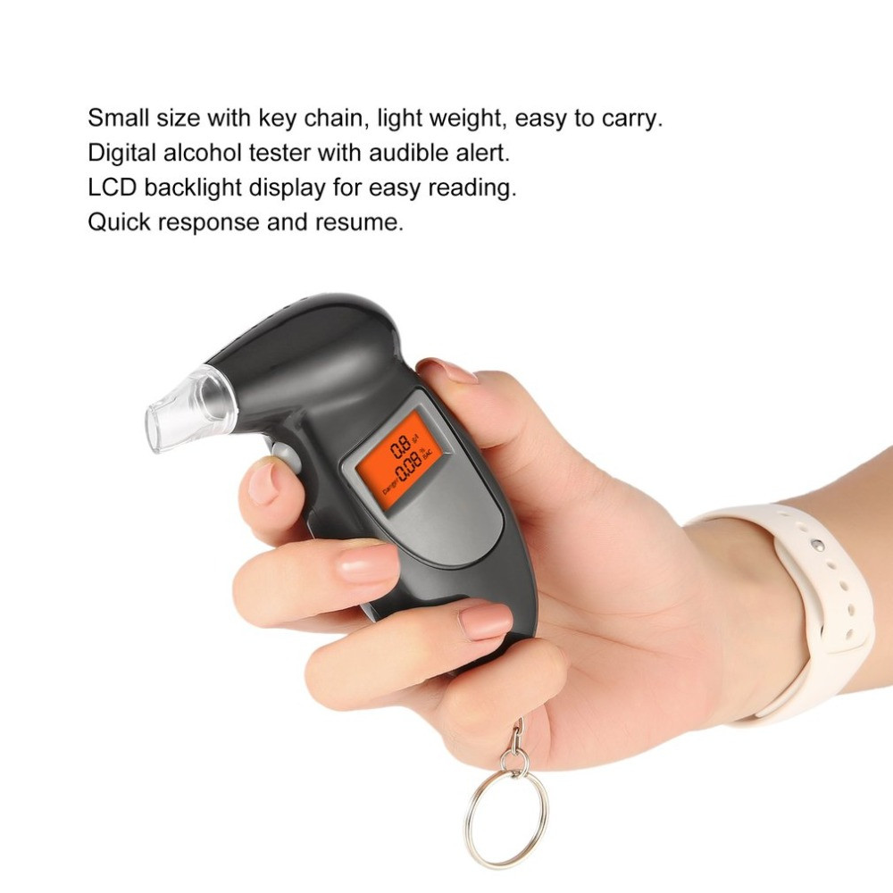 ポータブルアルコールテスター デジタルアルコール検知器 飲酒 - Home Security Police のレビューと価格