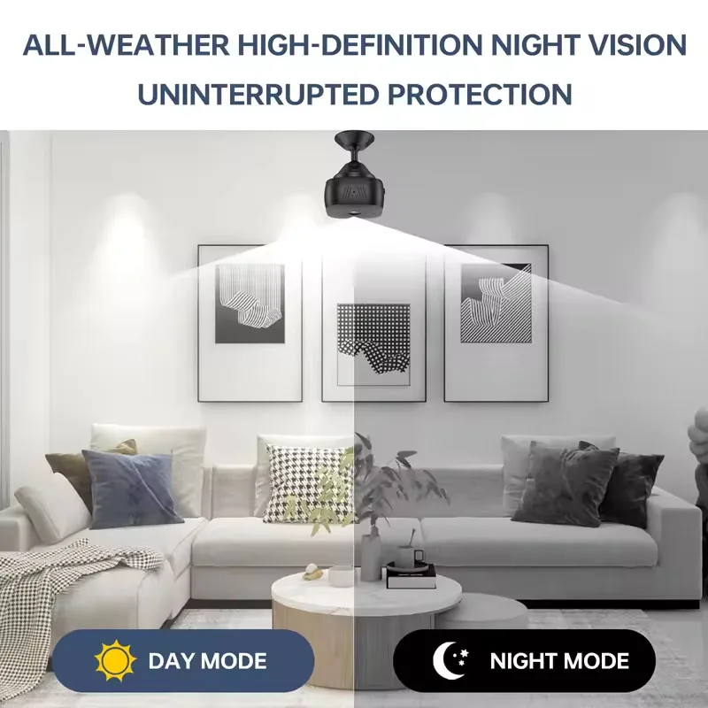 セキュリティカメラ ミニ フルカラー ナイトビジョン 高解像 - Home Security No Wifi Needed のレビューと価格